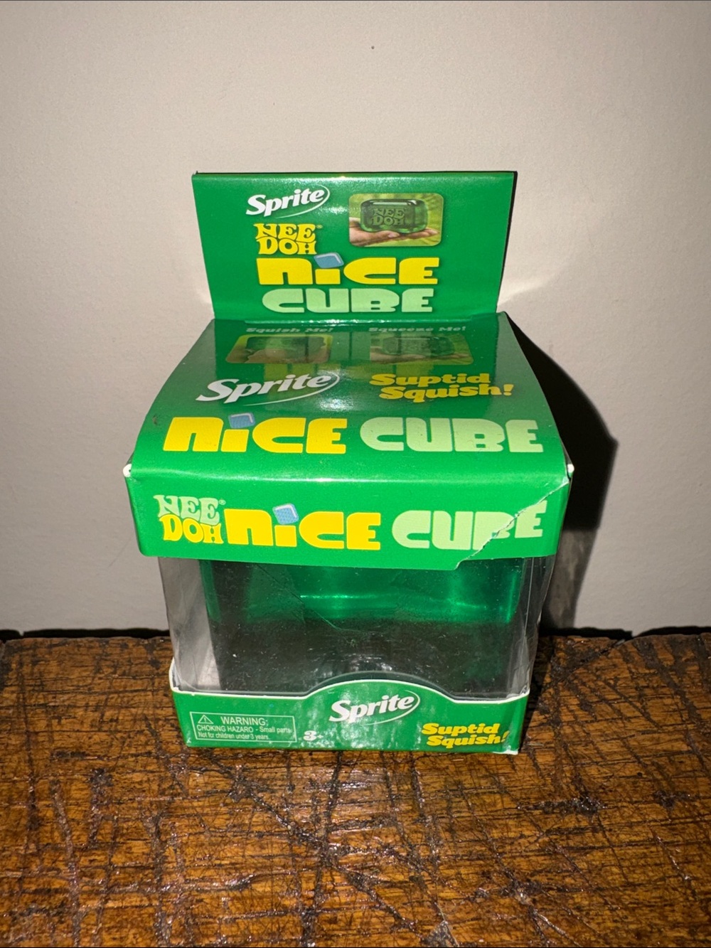 Sprite Nice Cube Squeeze Toy - Green